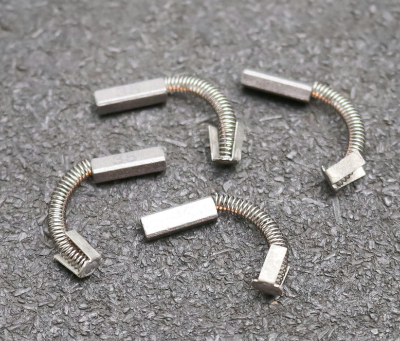 Bild des Artikels 4x-Kleinkohlebürste-35-3x4x12mm-(t-x-a-x-r)-mit-Kabel,-Feder-und-Bügel-unbenutzt