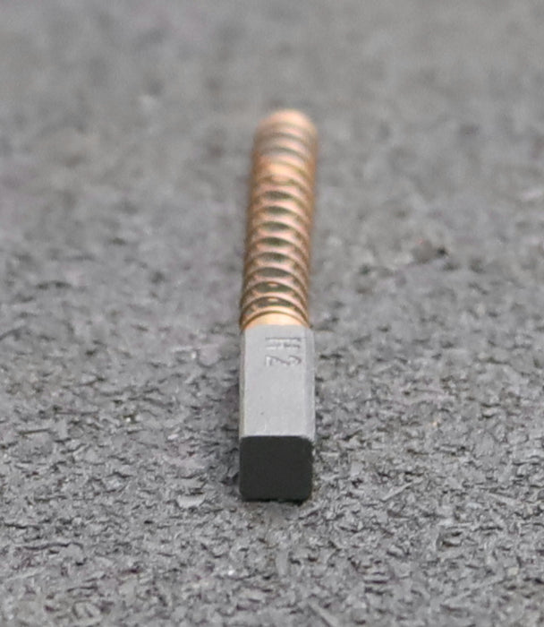 Bild des Artikels 4x-Kleinkohlebürste-H2-5x5x18mm-(t-x-a-x-r)-ohne-Kabel-mit-Feder-unbenutzt