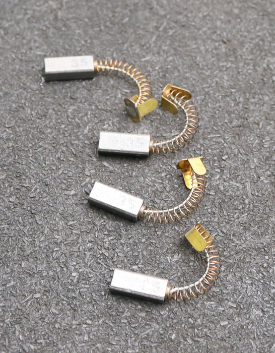 Bild des Artikels 4x-Kleinkohlebürste-35-6x5x16mm-(t-x-a-x-r)-mit-Kabel,-Feder-und-Bügel-unbenutzt