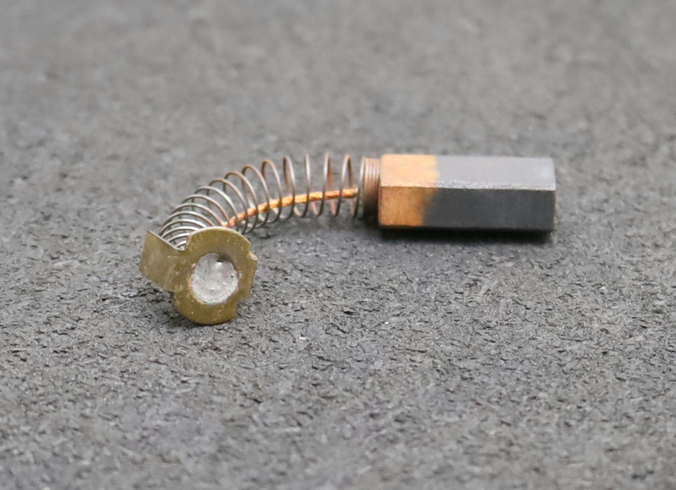 Bild des Artikels 6x-Kleinkohlebürste-6x11x22,5mm-(t-x-a-x-r)-mit-Kabel,-Feder-und-Bügel-unbenutzt