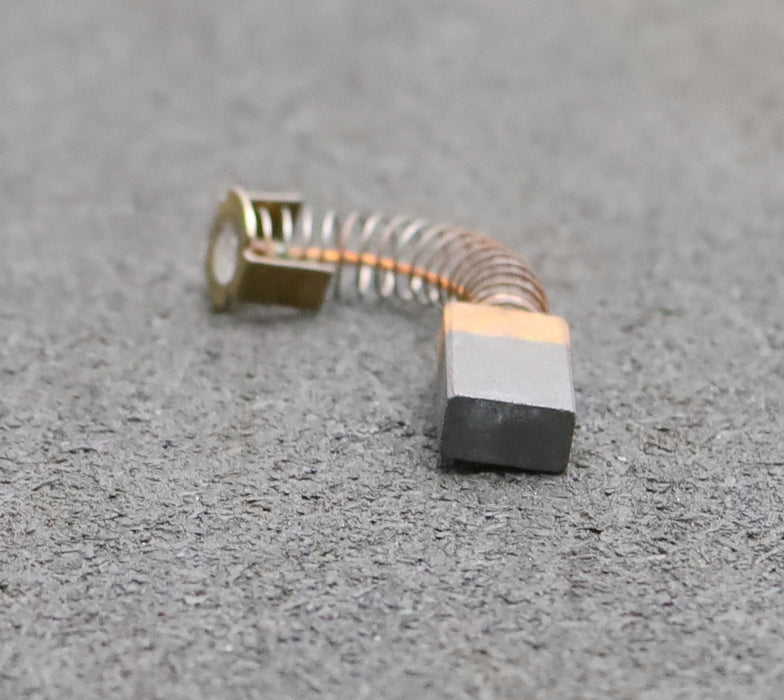 Bild des Artikels 6x-Kleinkohlebürste-6x11x22,5mm-(t-x-a-x-r)-mit-Kabel,-Feder-und-Bügel-unbenutzt