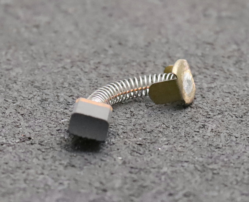 Bild des Artikels 5x-Kleinkohlebürste-8x5x15mm-(t-x-a-x-r)-mit-Kabel,-Feder,-Bügel-Kabellänge-20mm