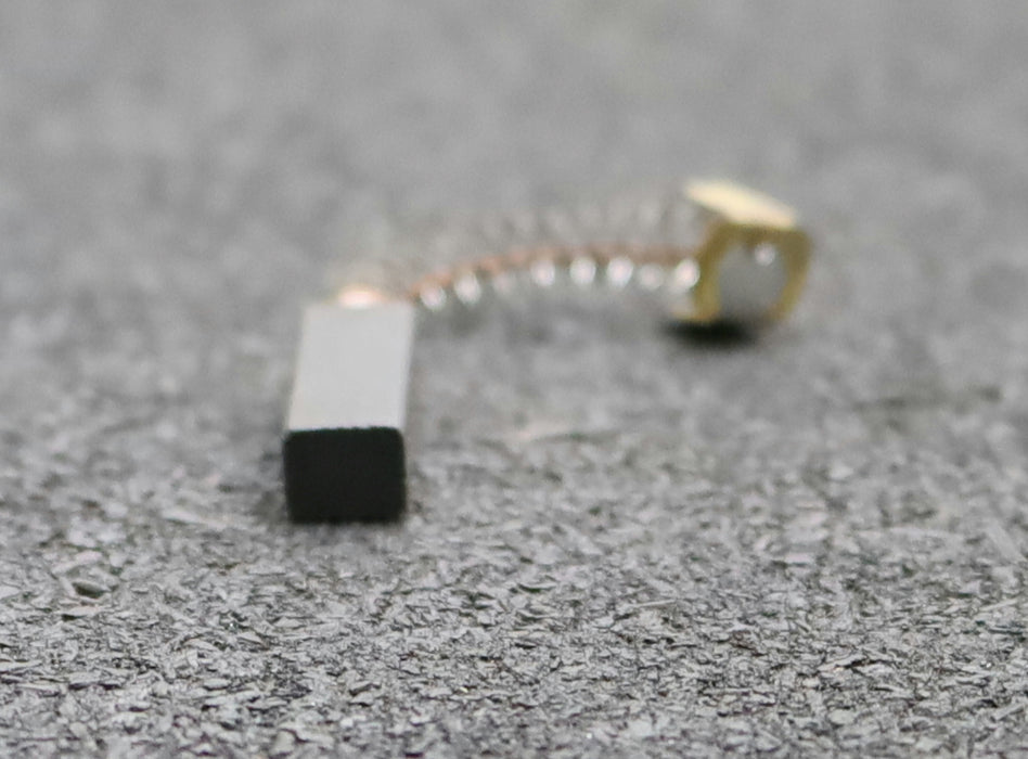 Bild des Artikels 4x-Kleinkohlebürste-5x6,5x25mm(t-x-a-x-r)-+Kabel+Feder+Teller-Kabellänge-28mm