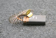 Bild des Artikels 4x-Kleinkohlebürste-671-5x10x22mm(t-x-a-x-r)-+Kabel+Feder+V-Bügel-unbenutzt