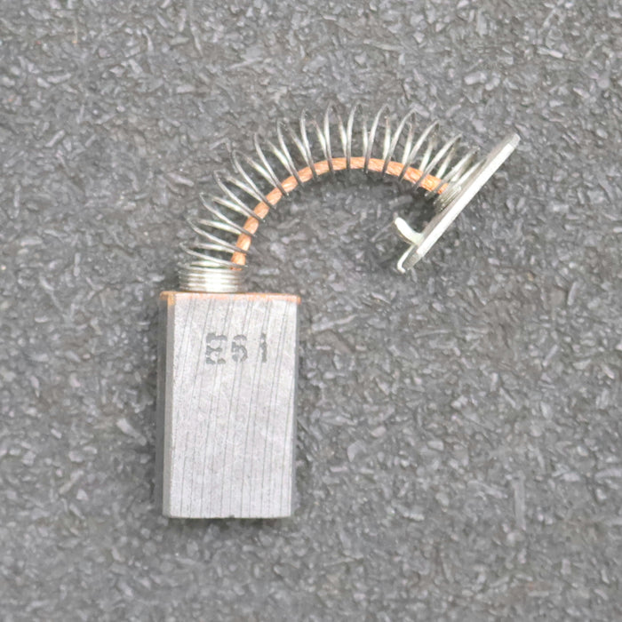 Bild des Artikels 4x-Kleinkohlebürste-E61-14x6x23mm(t-x-a-x-r)-+Kabel+Feder+Bügel-unbenutzt