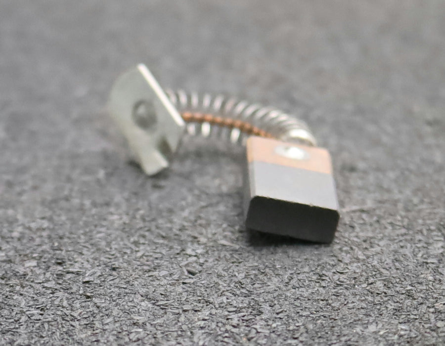 Bild des Artikels 4x-Kleinkohlebürste-E61-14x6x23mm(t-x-a-x-r)-+Kabel+Feder+Bügel-unbenutzt
