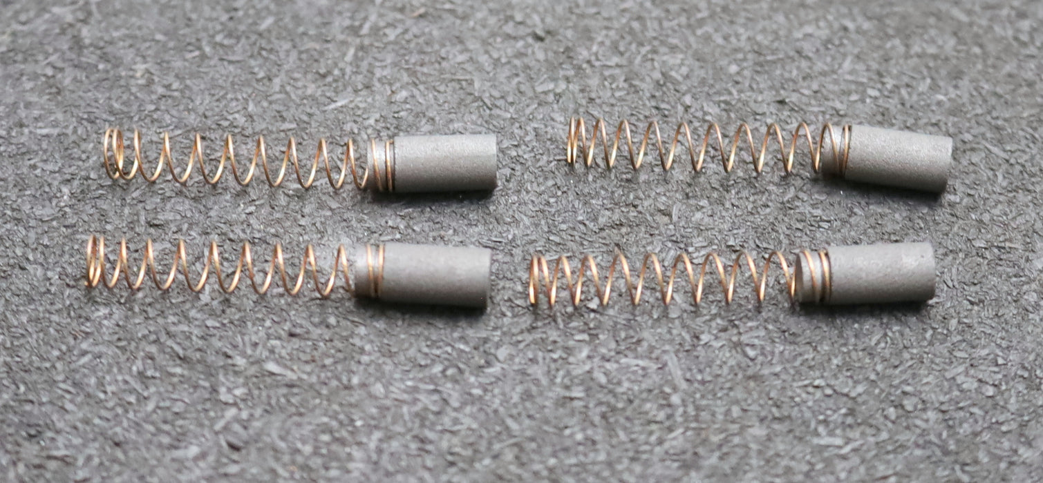 Bild des Artikels 4x-Kleinkohlebürste-Ø6,3x14,3mm(t-x-a-x-r)-ohne-Kabel-mit-Feder-Federlänge-30mm