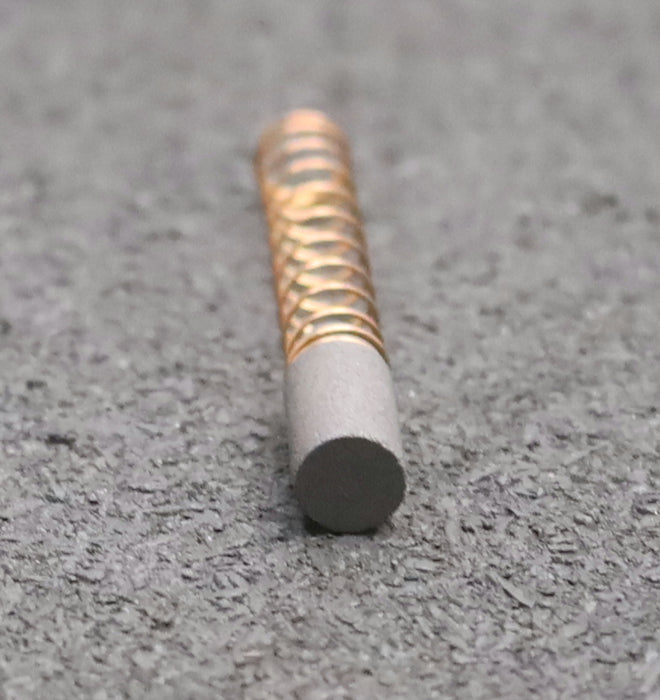 Bild des Artikels 4x-Kleinkohlebürste-Ø6,3x14,3mm(t-x-a-x-r)-ohne-Kabel-mit-Feder-Federlänge-30mm