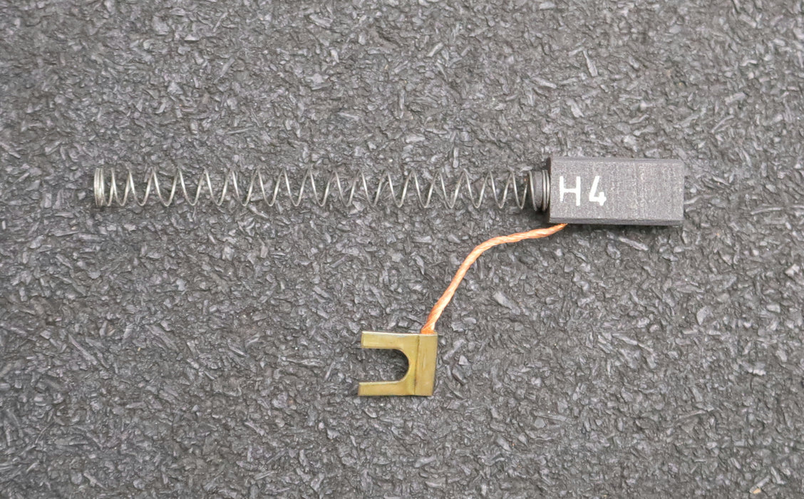 Bild des Artikels 4x-Kleinkohlebürste-H4-8x5x18mm(t-x-a-x-r)-mit--Kabel,-Feder-und-Kabelschuh