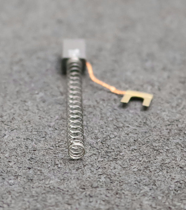 Bild des Artikels 4x-Kleinkohlebürste-H4-8x5x18mm(t-x-a-x-r)-mit--Kabel,-Feder-und-Kabelschuh