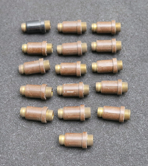 Bild des Artikels 16x-Köcherbürstenhalter-Maße-innen-5x8mm(t-x-a)-GewindeØ-11,9mm-AußenØ-16,8mm