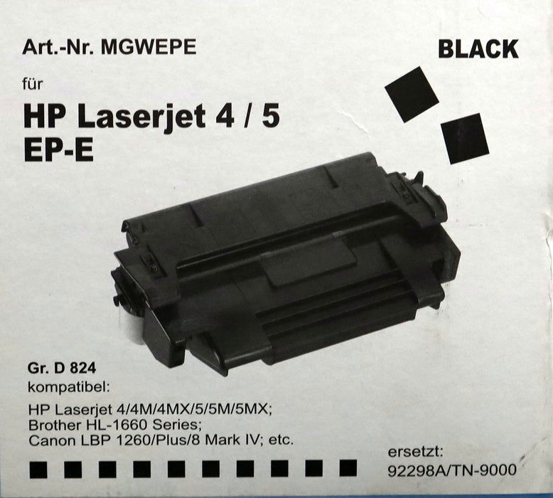 Bild des Artikels MGW-Toner-Nr.-MGWEPE-ersetzt-92298A/TN-9000-für-zB-HP-Laserjet-4/4M/4MX/5/5M/5mX