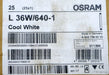 Bild des Artikels OSRAM-25x-Leuchtstoffröhre-L36W/640-1-36W-13000h-2750lm-Länge-97cm-kaltweiß-OVP