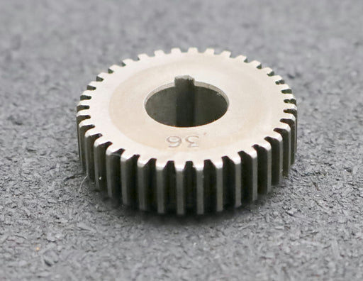 Bild des Artikels Stahl-Wechselrad-exchange-wheel-Modul-m=1,0mm-Z=36-Breite-12mm-Bohrungs-Ø=-14mm