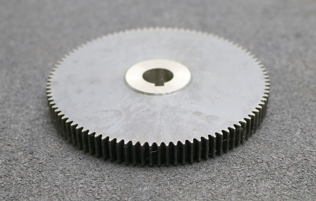 Bild des Artikels Stahl-Wechselrad-exchange-wheel-Modul-m=1,0mm-Z=96-Breite-12mm-Bohrungs-Ø=-14mm