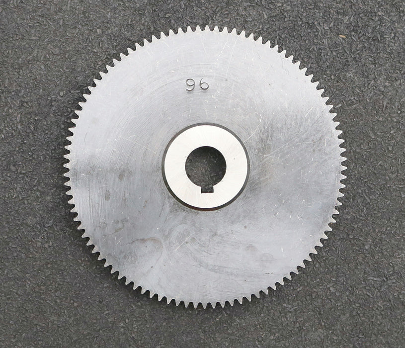 Bild des Artikels Stahl-Wechselrad-exchange-wheel-Modul-m=1,0mm-Z=96-Breite-12mm-Bohrungs-Ø=-14mm