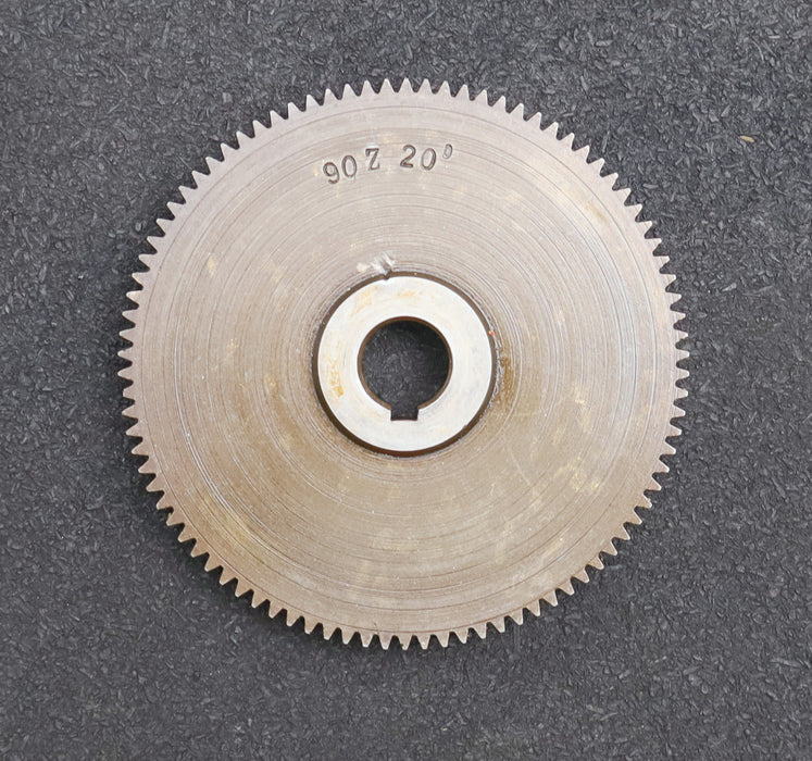 Bild des Artikels Stahl-Wechselrad-exchange-wheel-Modul-m=1,0mm-Z=90-Breite-12mm-Bohrungs-Ø=-14mm