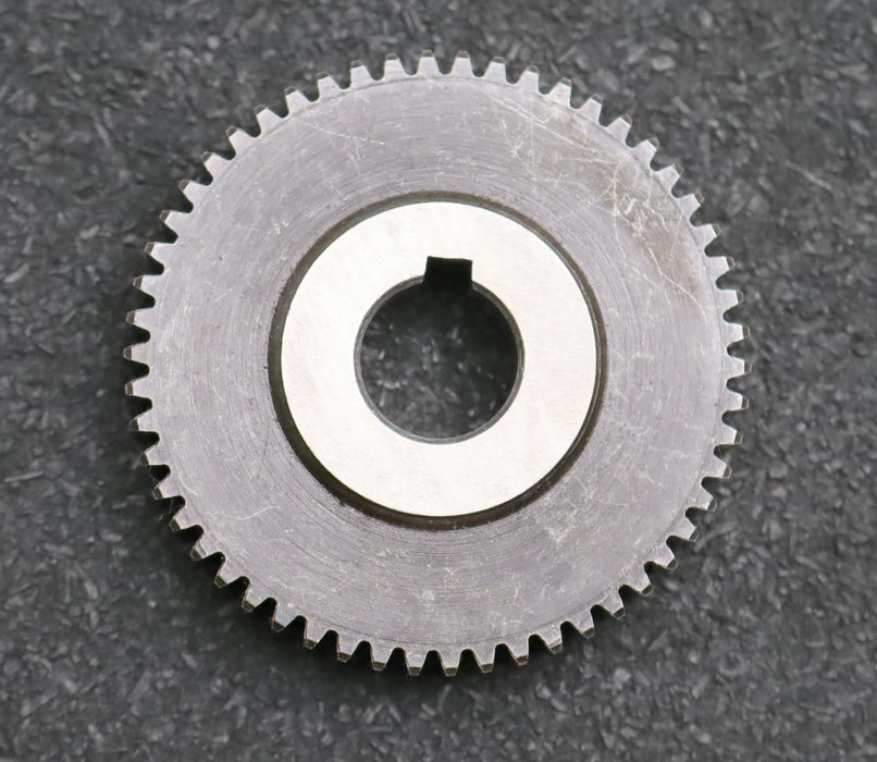 Bild des Artikels Stahl-Wechselrad-exchange-wheel-Modul-m=1,0mm-Z=54-Breite-12mm-Bohrungs-Ø=-14mm