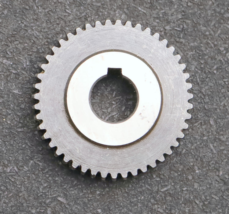 Bild des Artikels Stahl-Wechselrad-exchange-wheel-Modul-m=1,0mm-Z=47-Breite-12mm-Bohrungs-Ø=-14mm