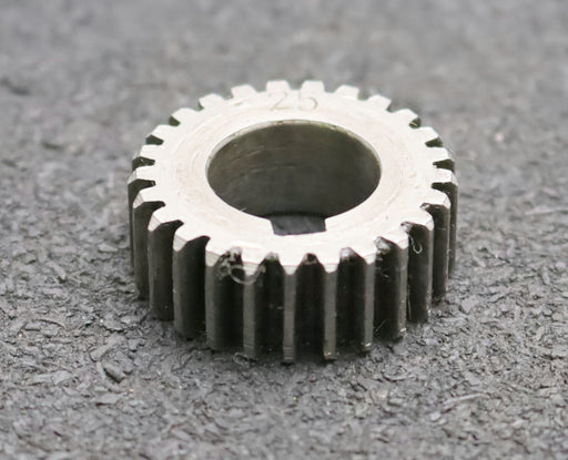 Bild des Artikels Stahl-Wechselrad-exchange-wheel-Modul-m=1,0mm-Z=25-Breite-10mm-Bohrungs-Ø=-14mm
