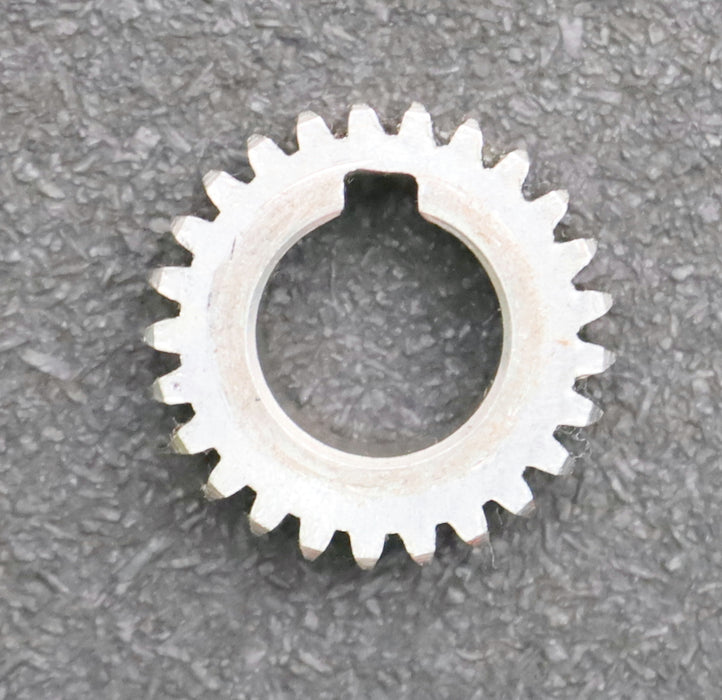 Bild des Artikels Stahl-Wechselrad-exchange-wheel-Modul-m=1,0mm-Z=25-Breite-10mm-Bohrungs-Ø=-14mm