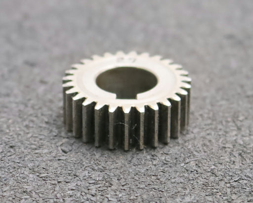 Bild des Artikels Stahl-Wechselrad-exchange-wheel-Modul-m=1,0mm-Z=27-Breite-10mm-Bohrungs-Ø=-14mm