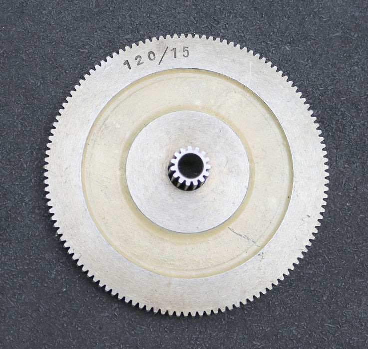 Bild des Artikels Stahl-Doppelwechselrad-Double-change-wheel-Modul-m=1,0mm-Z=120/15-Breite-24mm