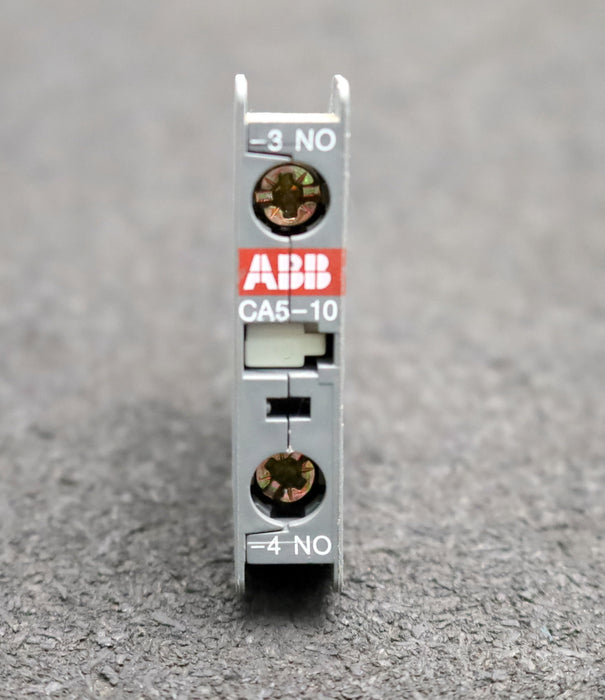 Bild des Artikels ABB-5x-Hilfsschalter-CA5-10-Ui=690VAC-Ith-16A-gebraucht