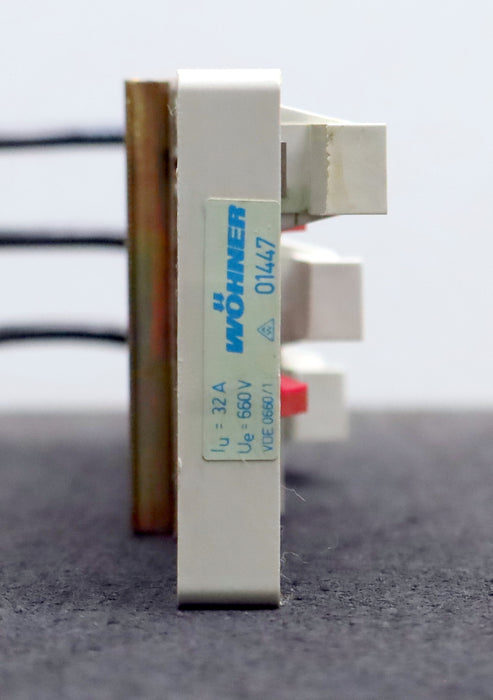 Bild des Artikels WOEHNER-10x-Sammelschienenadapter-01447-32A-660V-gebraucht