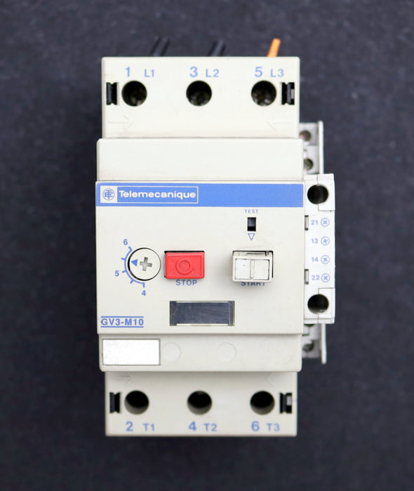 Bild des Artikels TELEMECANIQUE-Motorschutzschalter-GV3-M10-4-6A-690V-50/60Hz-gebraucht