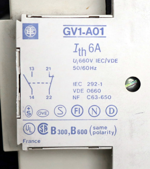 Bild des Artikels TELEMECANIQUE-Motorschutzschalter-GV3-M10-4-6A-690V-50/60Hz-gebraucht