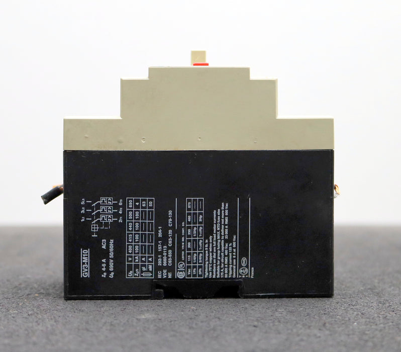 Bild des Artikels TELEMECANIQUE-Motorschutzschalter-GV3-M10-4-6A-690V-50/60Hz-gebraucht