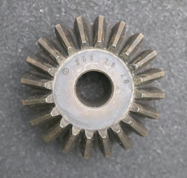 Bild des Artikels BERNER-Kegelradpaar-90°-mit-Zähnezahl-20-Übersetzung-i=-1:1-BohrungsØ-16mm