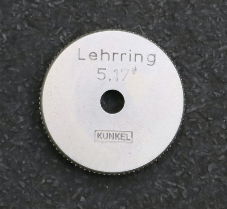 Bild des Artikels KUNKEL-Einstellring-BohrungsØ-5,17mm-gebraucht