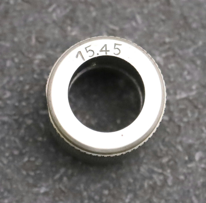 Bild des Artikels KUNKEL-Einstellring-BohrungsØ-15,45-/-15,50mm-Gut-Schlecht-Lehrring-gebraucht