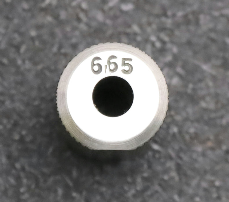 Bild des Artikels KUNKEL-Einstellring-BohrungsØ-6,614-/-6,65mm-Gut-Schlecht-Lehrring-gebraucht