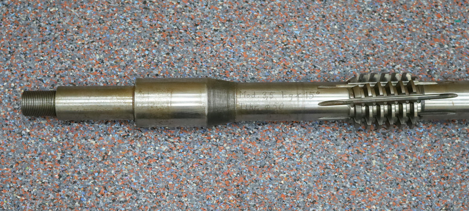 Bild des Artikels Schneckenrad-Schaftwälzfräser-Radialfräser-m-=-3,5mm-15°-EGW-/-PA-gebraucht