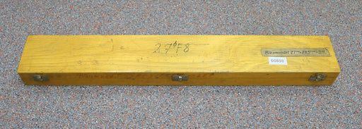 Bild des Artikels HOFFMANN-Vielkeil-Räumnadel-20-Keile-Ø-27-F8-x-28,5-+0,2---2F8-Rlg.-10-25m/min