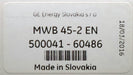 Bild des Artikels GE-KRAUTKRAMER-Winkel-Ultraschall-Prüfkopf-MWB45-2-EN-Nr.-500041-60486-8x9mm-45°