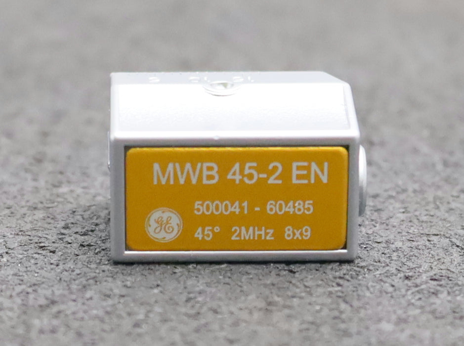 Bild des Artikels GE-KRAUTKRAMER-Winkel-Ultraschall-Prüfkopf-MWB45-2-EN-Nr.-500041-60485-8x9mm-45°