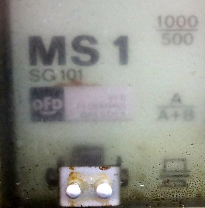 Bild des Artikels OFD-VEB-FEINMESS-DRESDEN-Steuergerät-MS1-SG101-mit-2-Anzeigegeräte--5/50mA