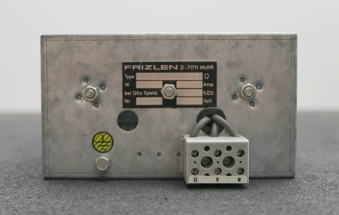 Bild des Artikels FRIZLEN-Rohrfestwiderstand-Bremswiderstand-FZDP-200x35-S--5.8-Ohm--gebraucht