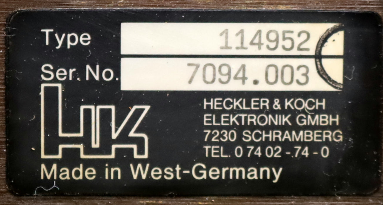 Bild des Artikels LORENZ-/-BWO-/-HECKER-&-KOCH-Bedieneinheit-Nr.:-114952-mit-Platine-115000