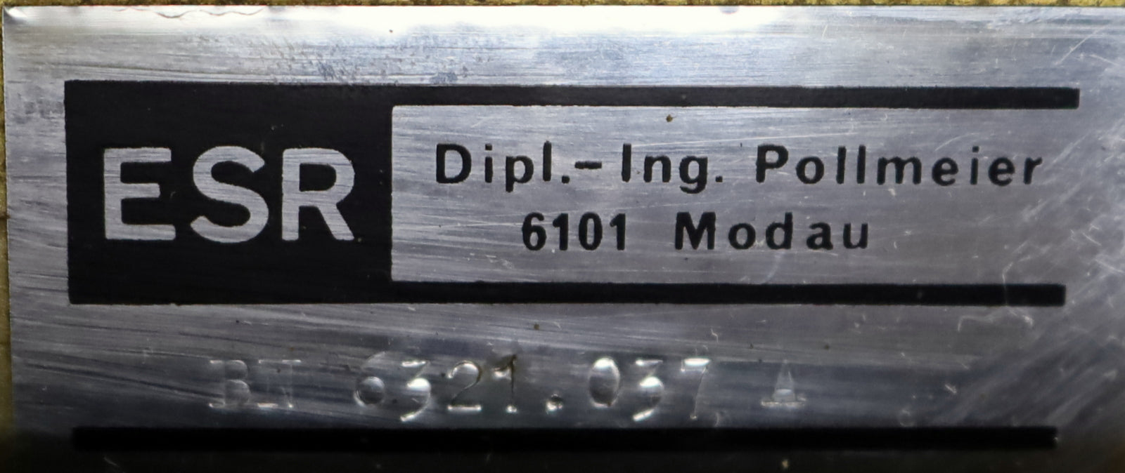 Bild des Artikels ESR-POLLMEIER-Servoregler-BN-6321.037-A-gebraucht
