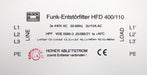Bild des Artikels SEW-Funk-Entstörfilter-HFD-400/110-NF-110-443-Sachnummer-8263531-I-=-110A-AC