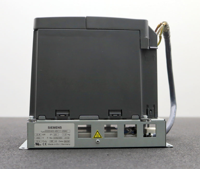 Bild des Artikels SIEMENS-Frequenzumrichter-1,1kW-MICROMASTER-440-6SE6440-2AB21-1BA1+Tastaturmodul