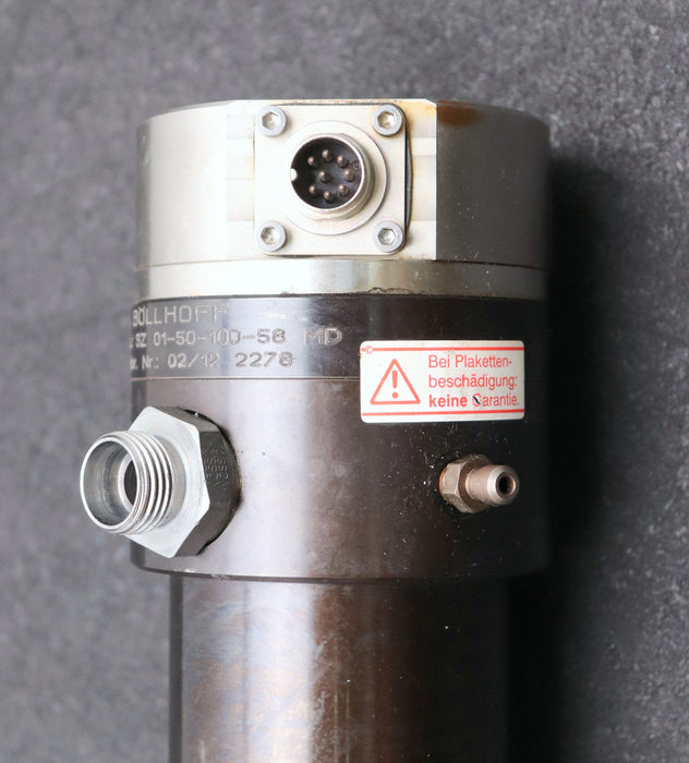 Bild des Artikels BÖLLHOFF-Hydraulikzylinder-mit-Messsystem-SZ01-50-100-58-Art.Nr.-95246405085
