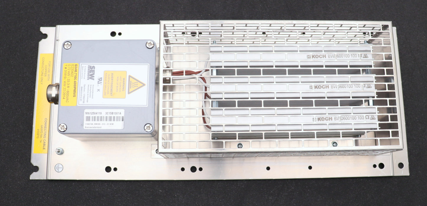 Bild des Artikels SEW-Bremswiderstand-Sach.Nr.-17962196-BW033-012-01-R=-33,3-Ohm-P=-0,72kW-600VAC