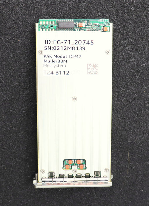 Bild des Artikels MÜLLER-BBM-Vibro-Akustik-Messsystem-PAK-Modul-ICP429-T24-B112-unbenutzt