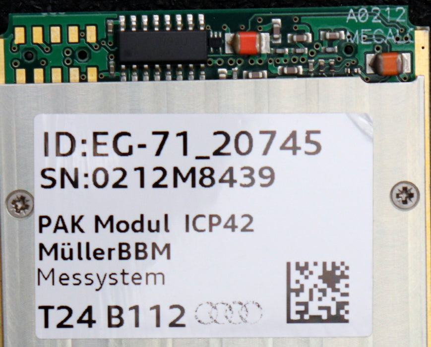 Bild des Artikels MÜLLER-BBM-Vibro-Akustik-Messsystem-PAK-Modul-ICP429-T24-B112-unbenutzt